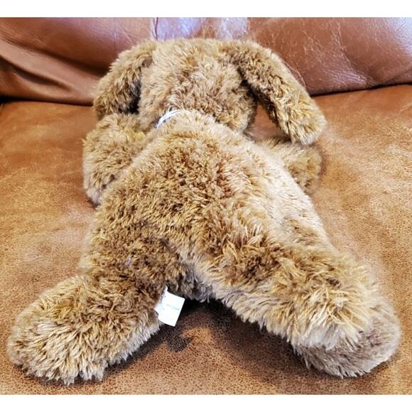 1992 MJC International 14 In Shaggy Brown Puppy Dog Stuffed Animal Plush Floppy - Picture 3 of 11